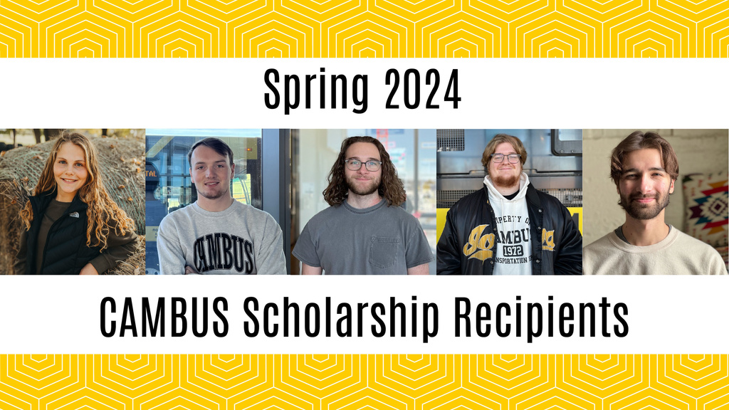 cambus spring 2024 scholarship recipients