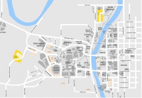 Duke Student Parking Lot Map