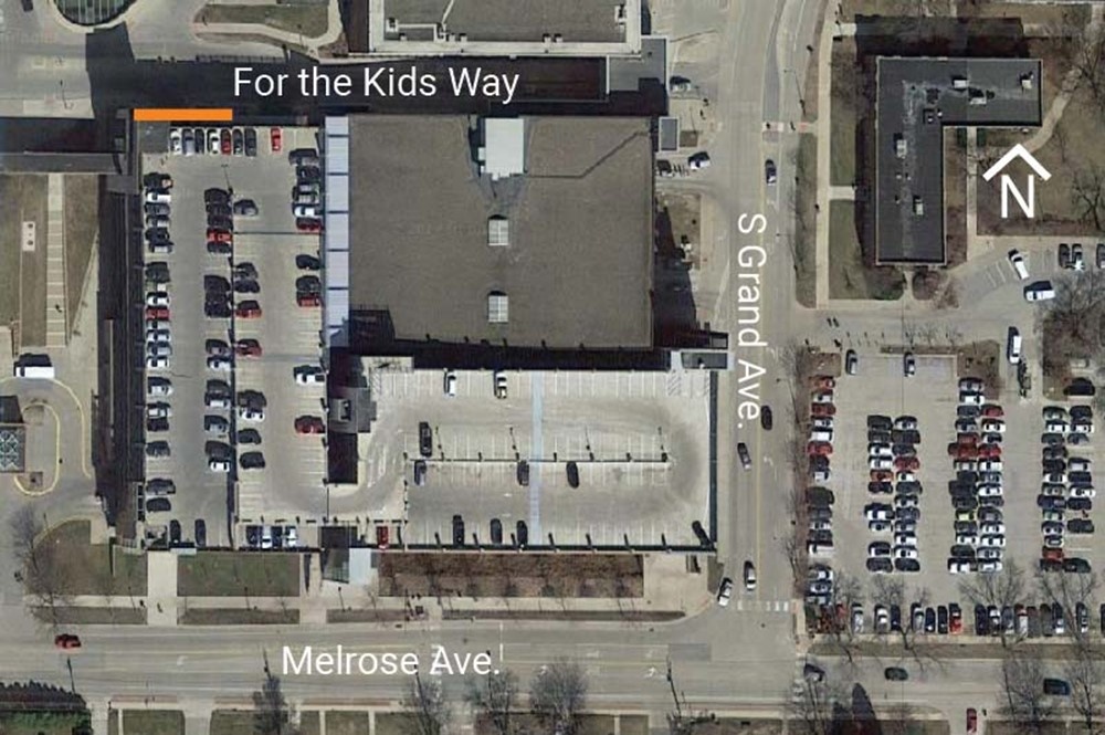 Maintenance alert Facility maintenance at Hospital Parking Ramp 4