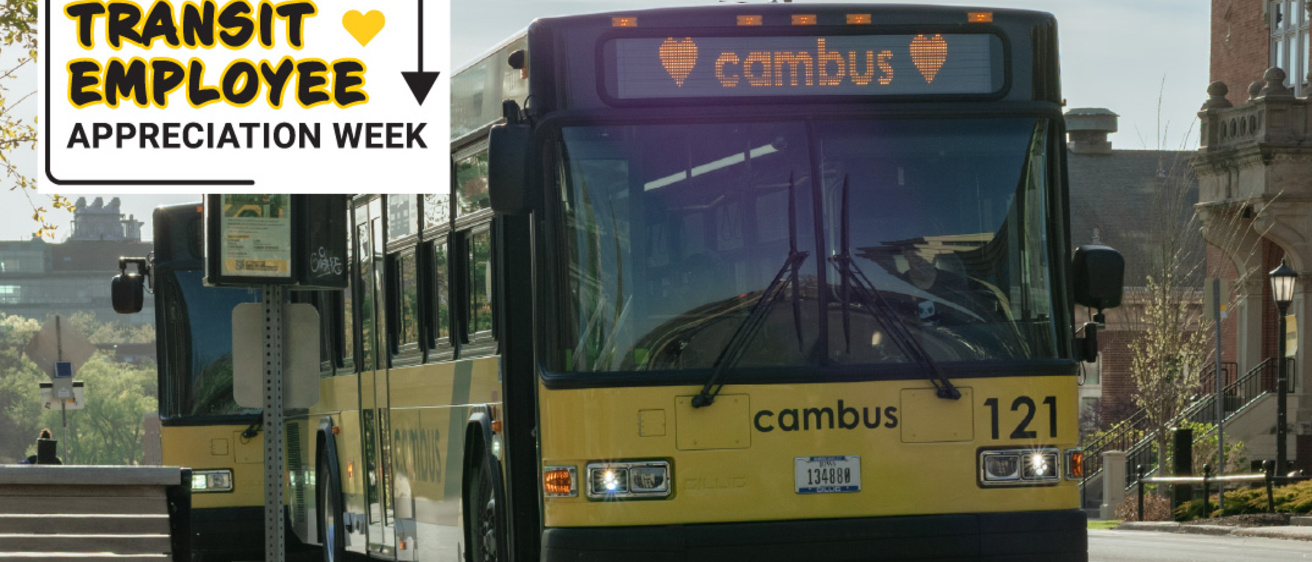 A cambus with hearts turned on 