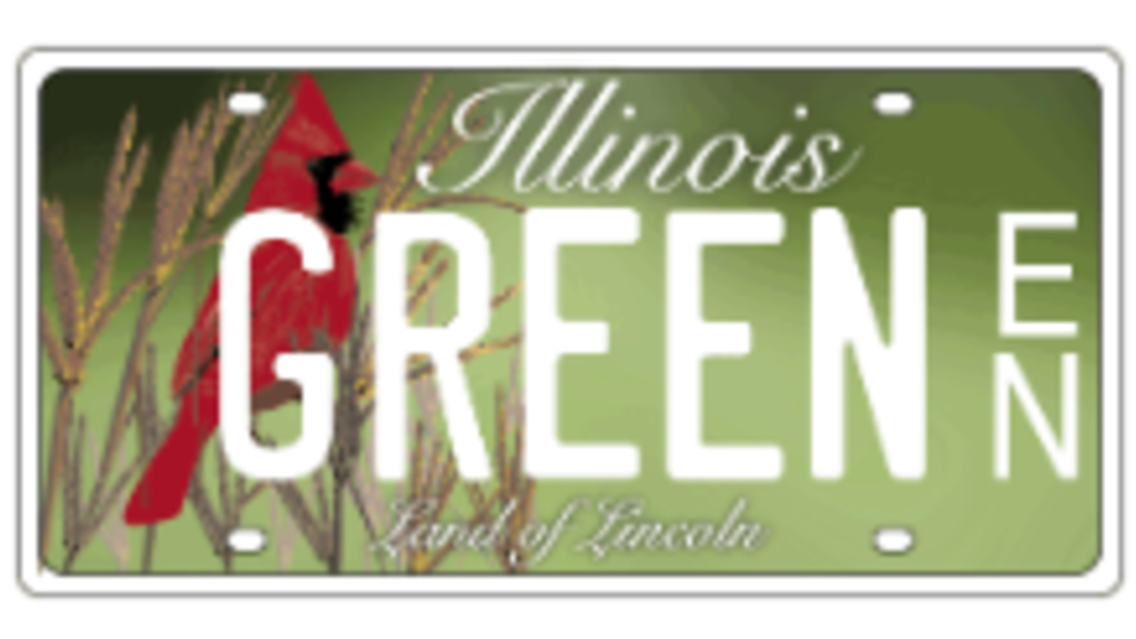 image of illinois specialty plate