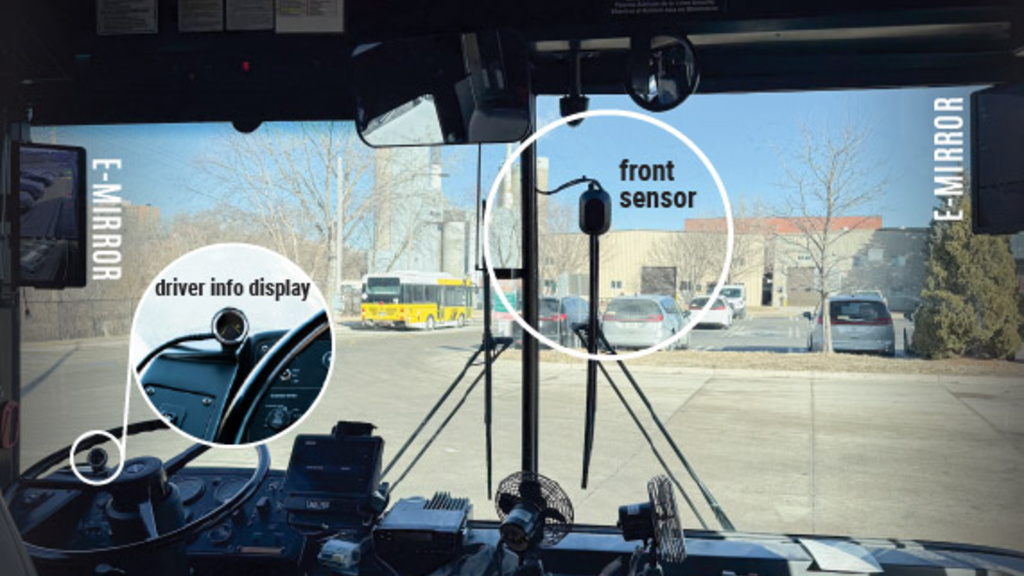 an interior diagram of new safety features