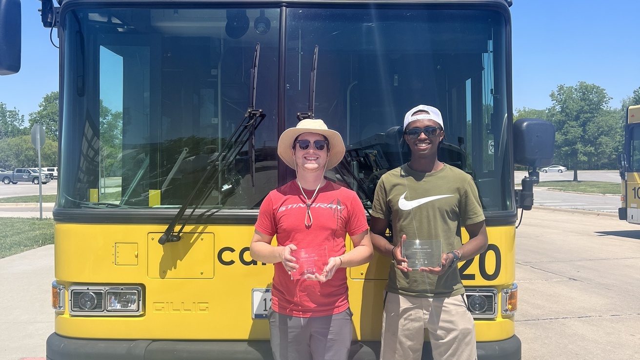 top 3 support personnel in the 2023 CAMBUS Roadeo